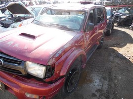2002 Toyota 4runner SR5 Burgundy 3.4L AT 4WD #Z21657